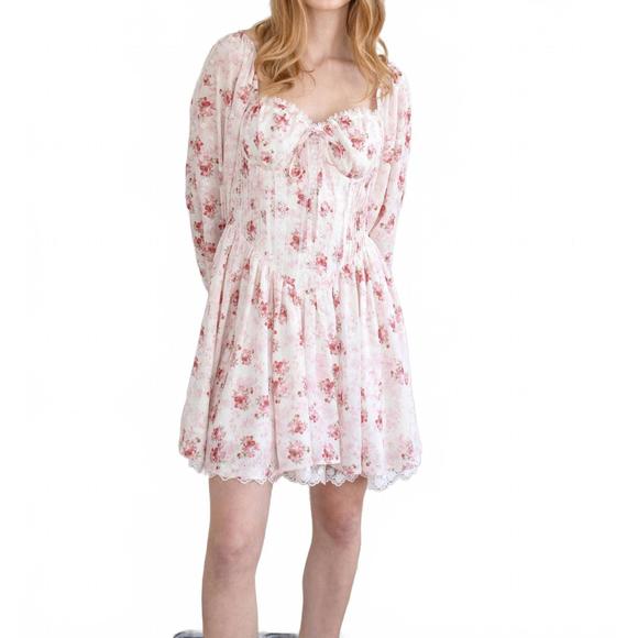 NEW KESTAN blake mini dress in pink - Picture 1 of 7